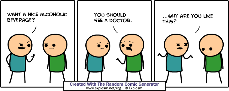 cyanide happiness random comic generator ign boards