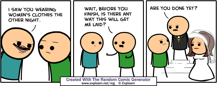 the cyanide happiness random comic generator thread page 5